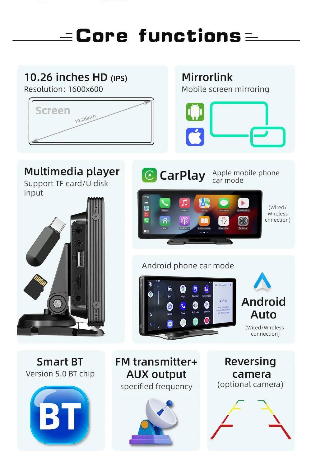 CarPlay Pro Max (2024) + ZDARMA zpětná kamera
