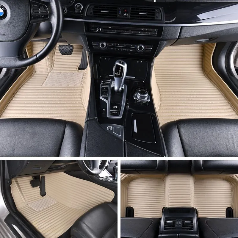 سجادات أرضية مخططة لسيارة ذات 7 مقاعد