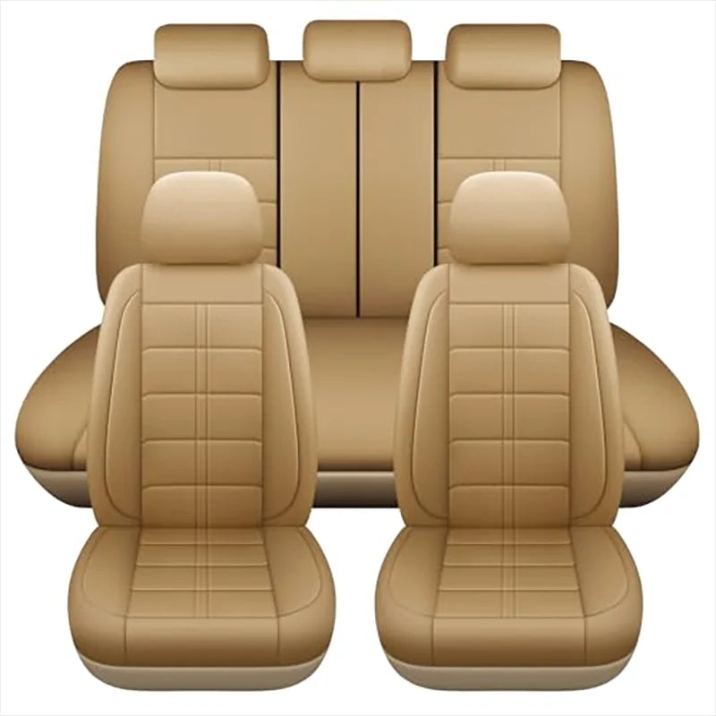 أغطية مقاعد السيارة الجلدية لجميع المواسم