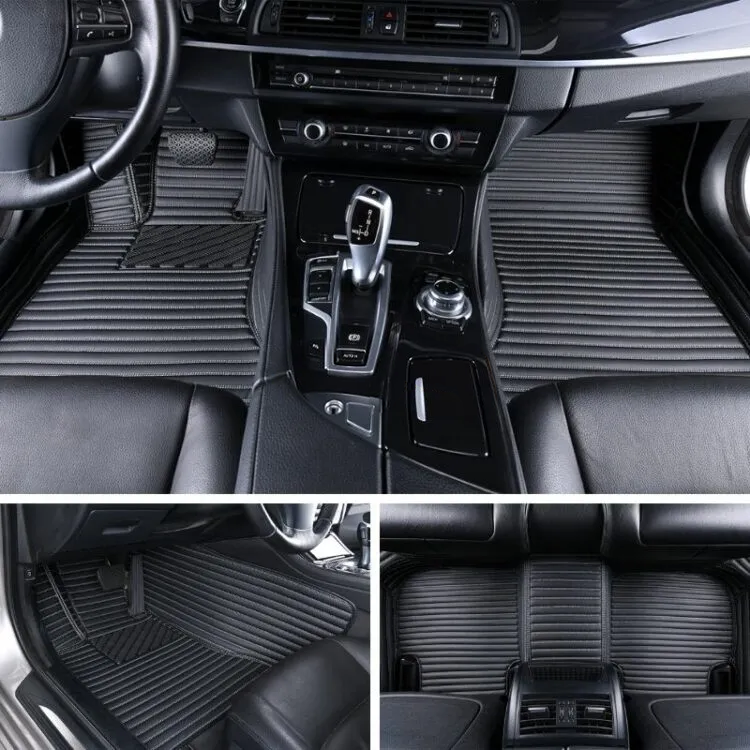 سجادات أرضية مخططة لسيارة ذات 7 مقاعد