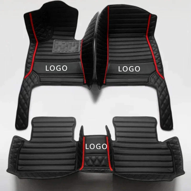 Luxury Style 3D Car Floor Mats (with LOGO)