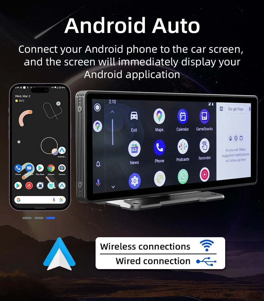 CarPlay Pro Max (2024) + FREE Reverse camera